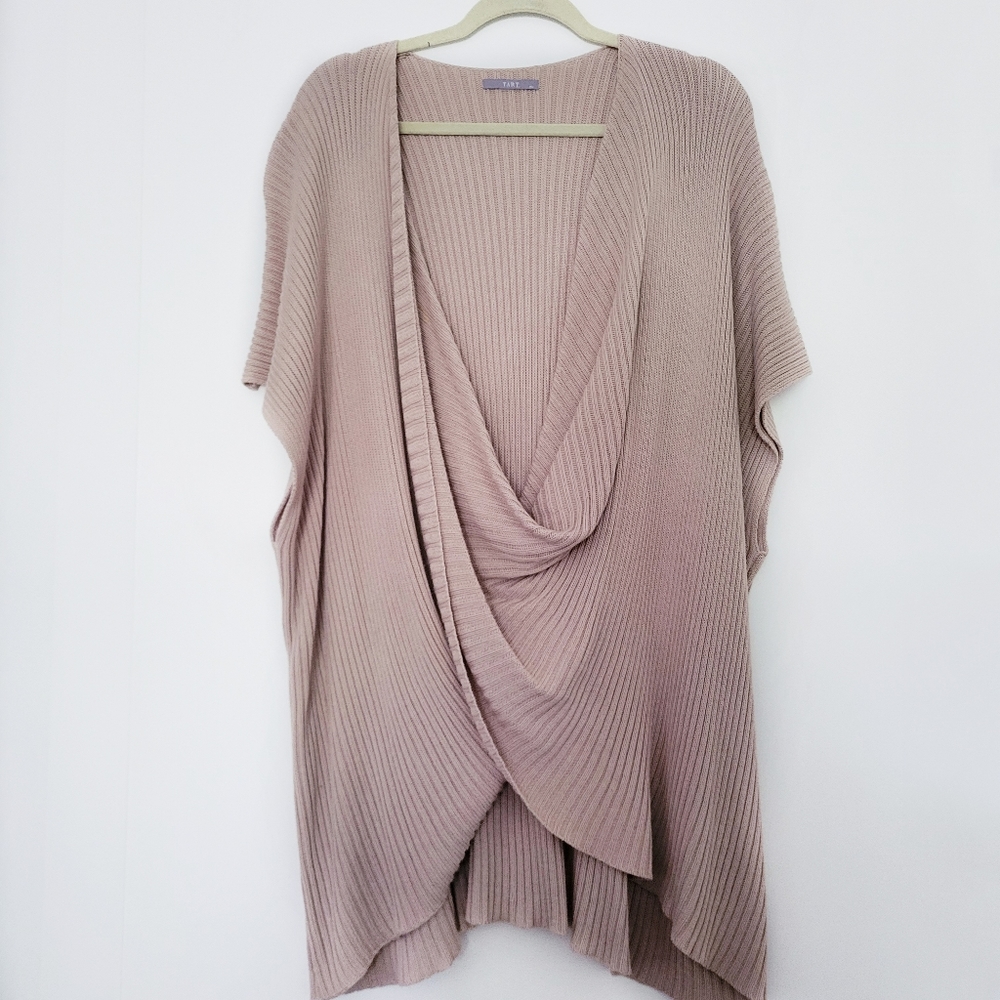 Tart Taja Ribbed Wrap Shawl Cardigan 💗 Size Medium Large